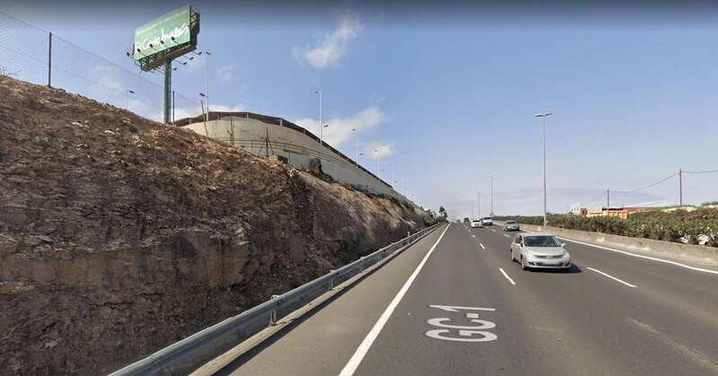 Punto de la GC-1 donde ocurrió el accidente/GM.